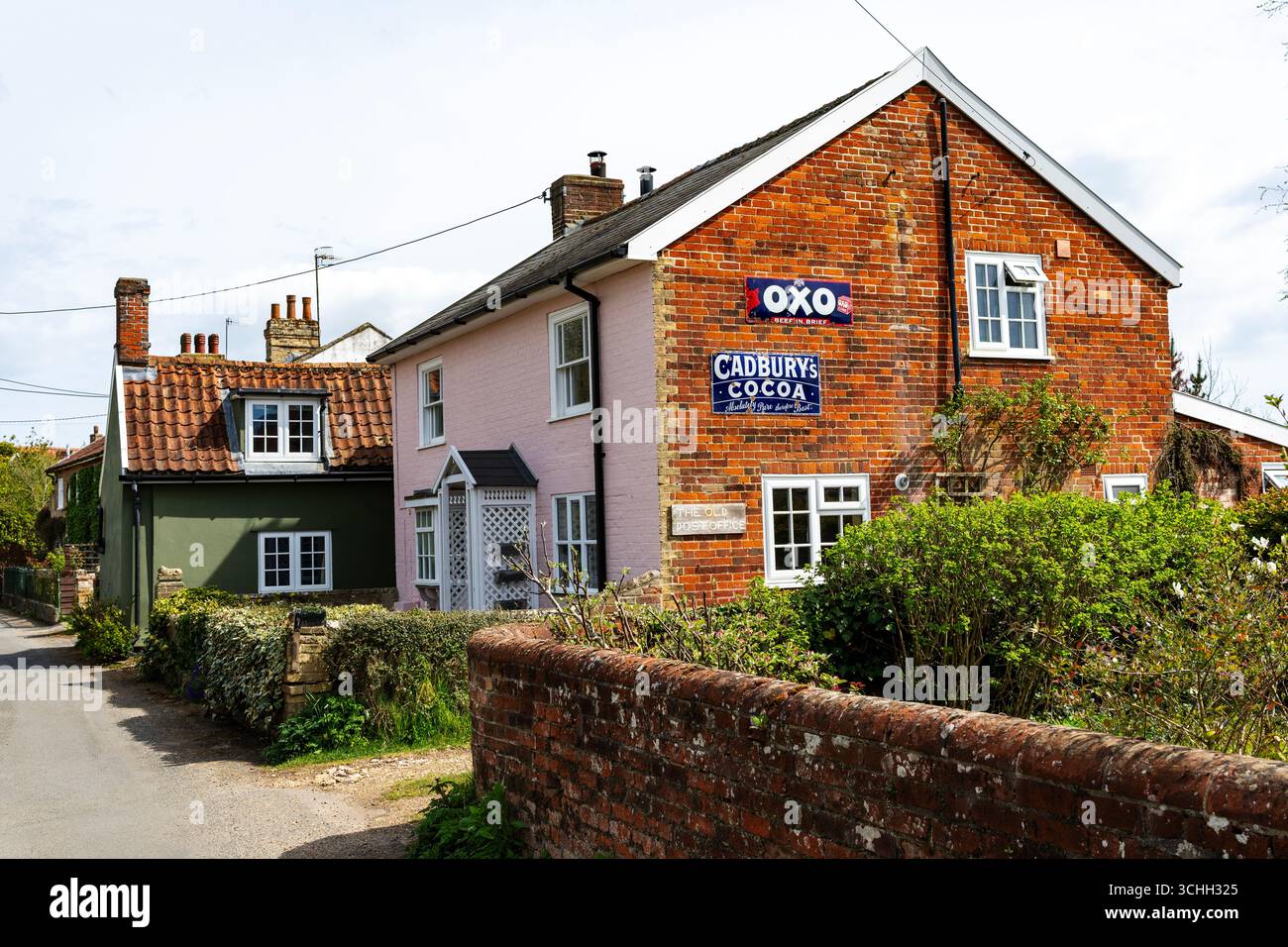 Das alte Postamt Kelsale Suffolk Stockfoto