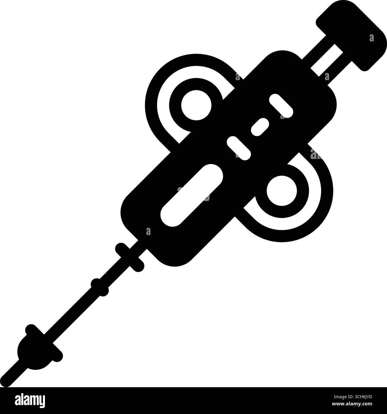 Symbol für Biopsie, Histopathologie Stock Vektor