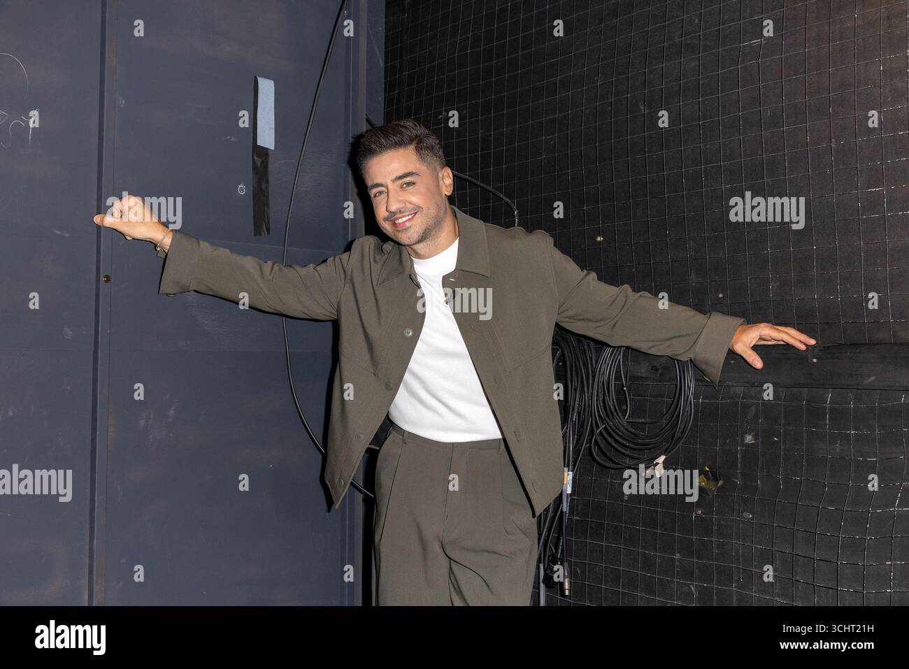 Miami, Vereinigte Staaten Von Amerika. September 2025. DORAL, FL – 3. SEPTEMBER: Borja Voces „CODICO de Investigation“ wird während der „Despierta América“ am 3. September 2025 in Doral, Florida, gesehen. (Foto: Alberto E. Tamargo/SIPA USA) Credit: SIPA USA/Alamy Live News Stockfoto