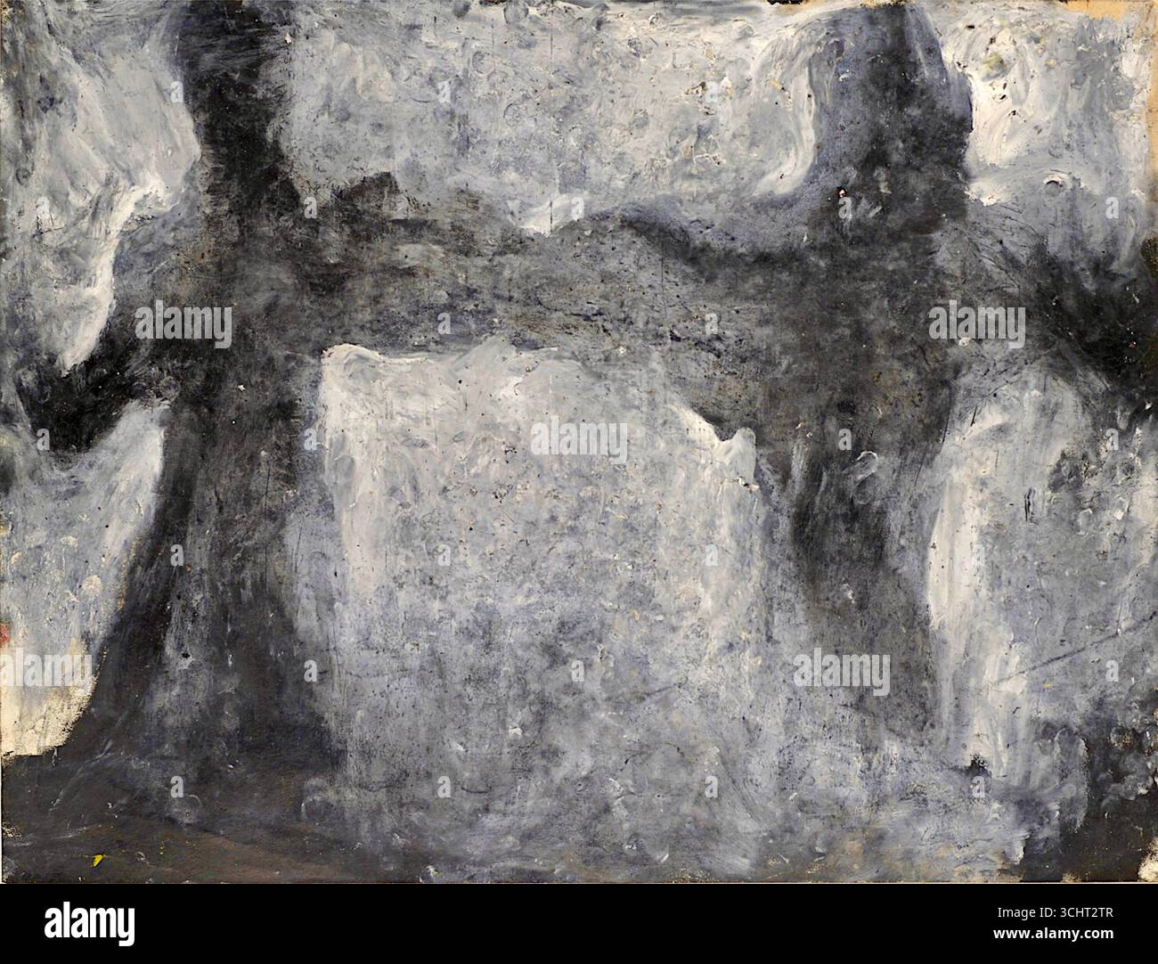 Louis Soutter - auf dem Weg zum Unbekannten, Er starb (1937-42) Stockfoto