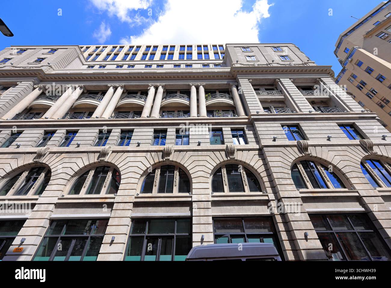 Elegante historische Gebäude in der Nähe des Bund (Waitan) Shanghai, China Stockfoto