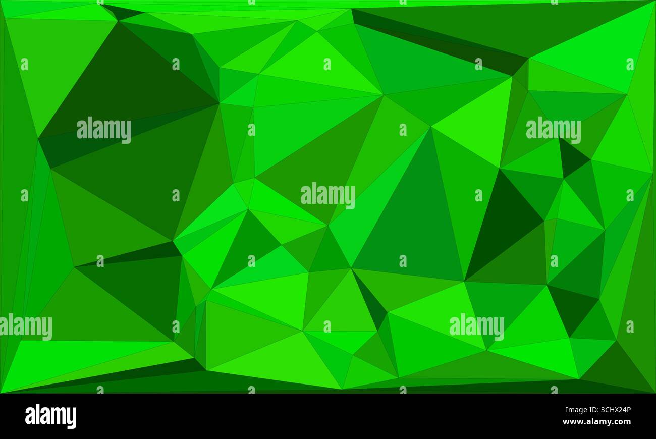 Polygonales Mosaik mit abstraktem geometrischem Hintergrund in Farbverlaufsfarbe. Design mit niedrigem Poly-Hintergrund. Technologie mit niedrigem Poly-Hintergrund. Modern und trendig Stock Vektor
