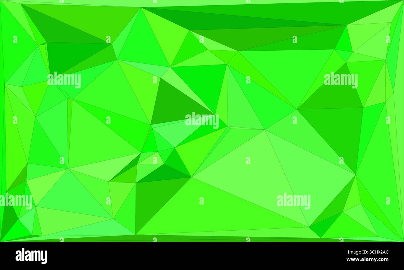 Polygonales Mosaik mit abstraktem geometrischem Hintergrund in Farbverlaufsfarbe. Design mit niedrigem Poly-Hintergrund. Technologie mit niedrigem Poly-Hintergrund. Modern und trendig Stock Vektor