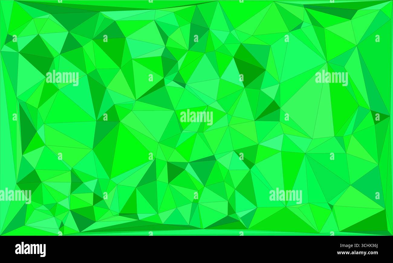Polygonales Mosaik mit abstraktem geometrischem Hintergrund in Farbverlaufsfarbe. Design mit niedrigem Poly-Hintergrund. Technologie mit niedrigem Poly-Hintergrund. Modern und trendig Stock Vektor
