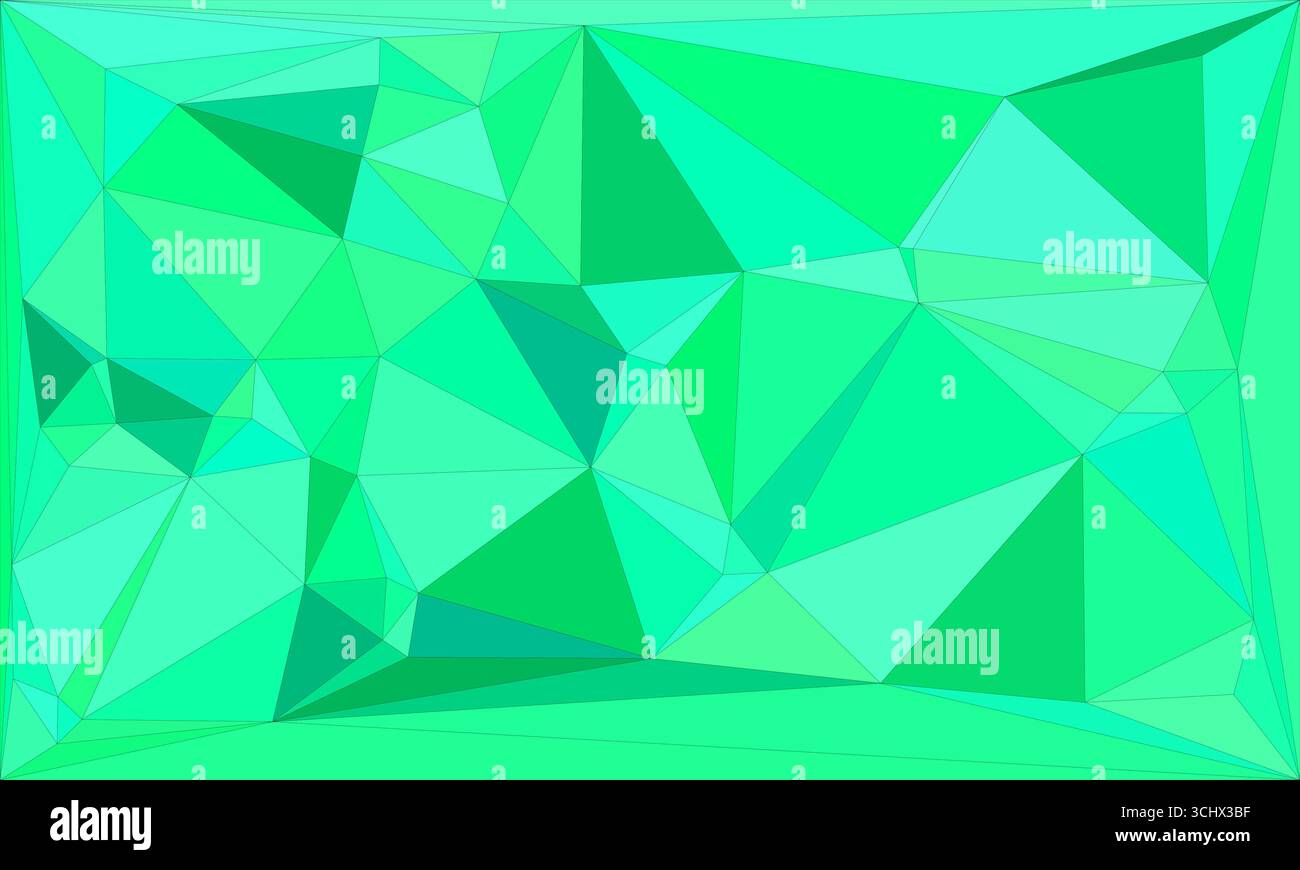 Polygonales Mosaik mit abstraktem geometrischem Hintergrund in Farbverlaufsfarbe. Design mit niedrigem Poly-Hintergrund. Technologie mit niedrigem Poly-Hintergrund. Modern und trendig Stock Vektor