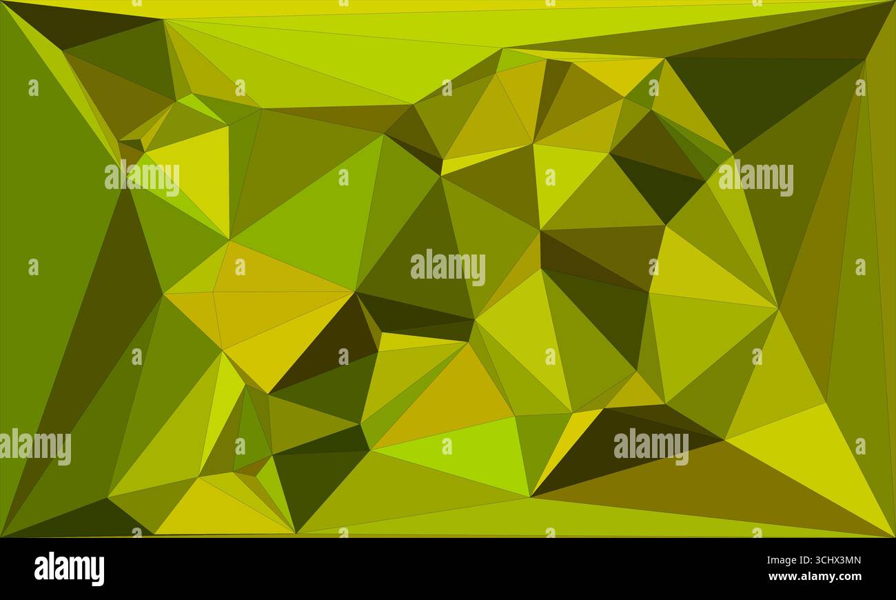 Polygonales Mosaik mit abstraktem geometrischem Hintergrund in Farbverlaufsfarbe. Design mit niedrigem Poly-Hintergrund. Technologie mit niedrigem Poly-Hintergrund. Modern und trendig Stock Vektor