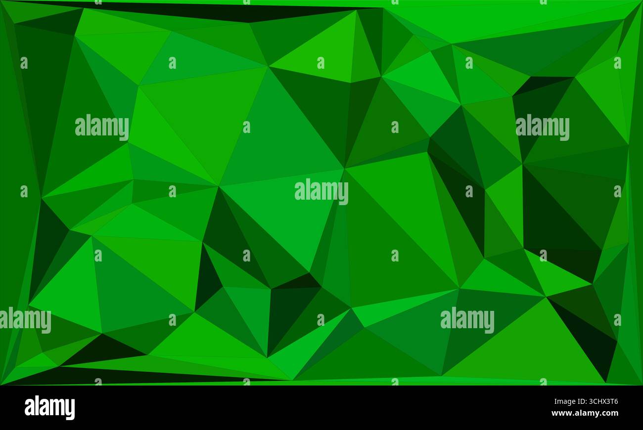 Polygonales Mosaik mit abstraktem geometrischem Hintergrund in Farbverlaufsfarbe. Design mit niedrigem Poly-Hintergrund. Technologie mit niedrigem Poly-Hintergrund. Modern und trendig Stock Vektor