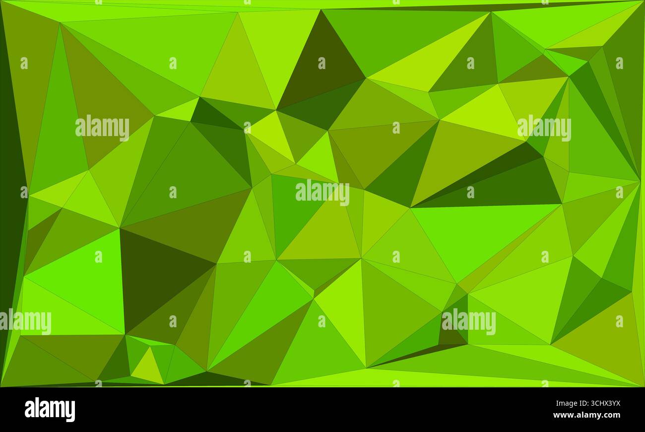 Polygonales Mosaik mit abstraktem geometrischem Hintergrund in Farbverlaufsfarbe. Design mit niedrigem Poly-Hintergrund. Technologie mit niedrigem Poly-Hintergrund. Modern und trendig Stock Vektor