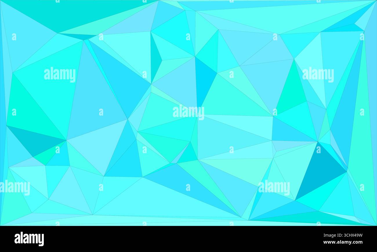 Polygonales Mosaik mit abstraktem geometrischem Hintergrund in Farbverlaufsfarbe. Design mit niedrigem Poly-Hintergrund. Technologie mit niedrigem Poly-Hintergrund. Modern und trendig Stock Vektor