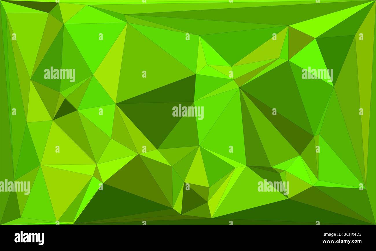 Polygonales Mosaik mit abstraktem geometrischem Hintergrund in Farbverlaufsfarbe. Design mit niedrigem Poly-Hintergrund. Technologie mit niedrigem Poly-Hintergrund. Modern und trendig Stock Vektor