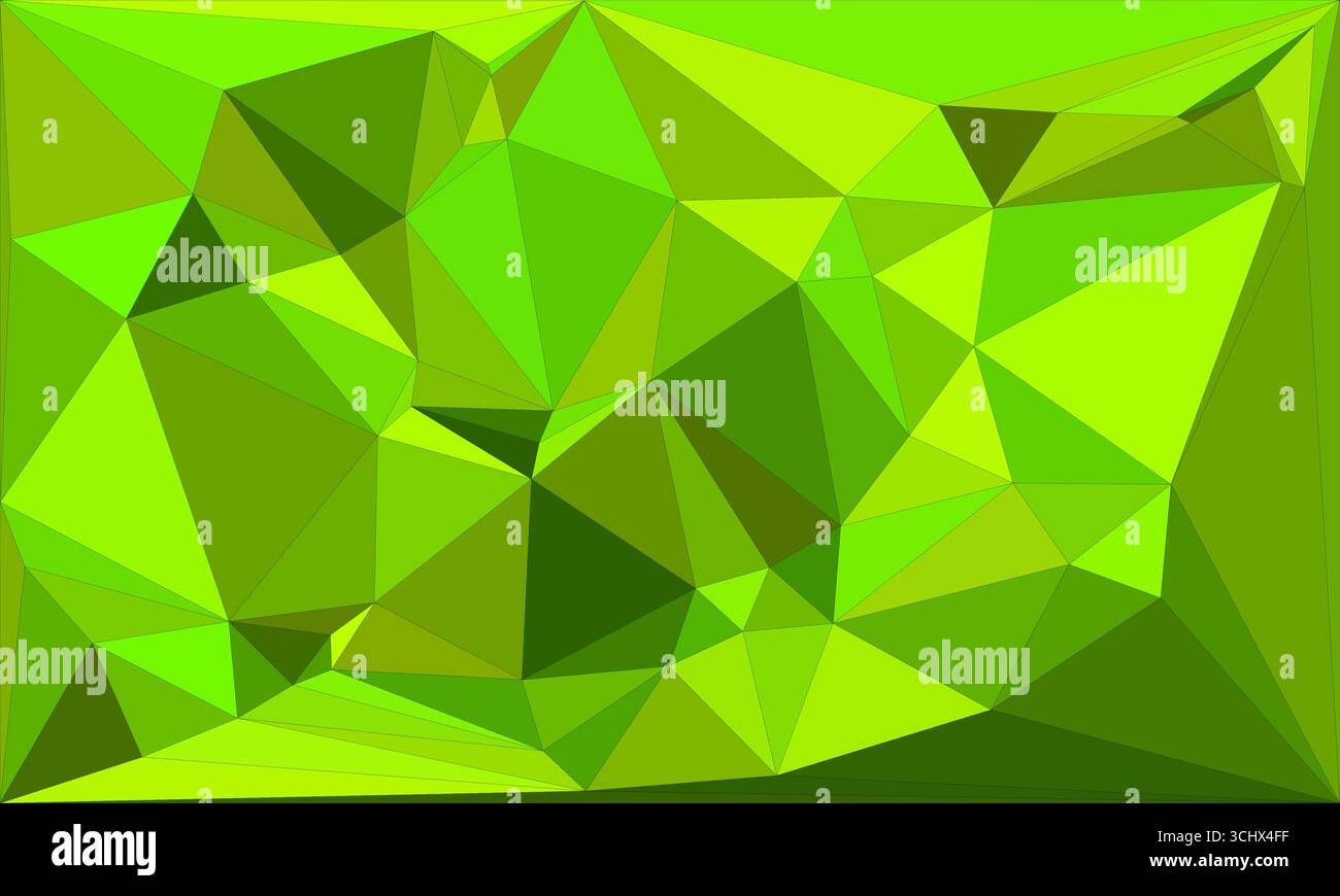 Polygonales Mosaik mit abstraktem geometrischem Hintergrund in Farbverlaufsfarbe. Design mit niedrigem Poly-Hintergrund. Technologie mit niedrigem Poly-Hintergrund. Modern und trendig Stock Vektor