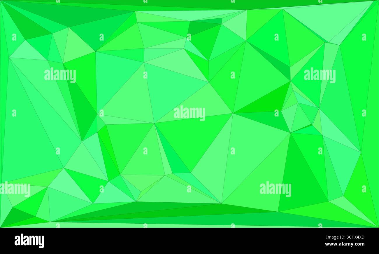 Polygonales Mosaik mit abstraktem geometrischem Hintergrund in Farbverlaufsfarbe. Design mit niedrigem Poly-Hintergrund. Technologie mit niedrigem Poly-Hintergrund. Modern und trendig Stock Vektor
