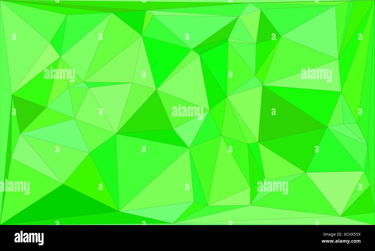 Polygonales Mosaik mit abstraktem geometrischem Hintergrund in Farbverlaufsfarbe. Design mit niedrigem Poly-Hintergrund. Technologie mit niedrigem Poly-Hintergrund. Stock Vektor
