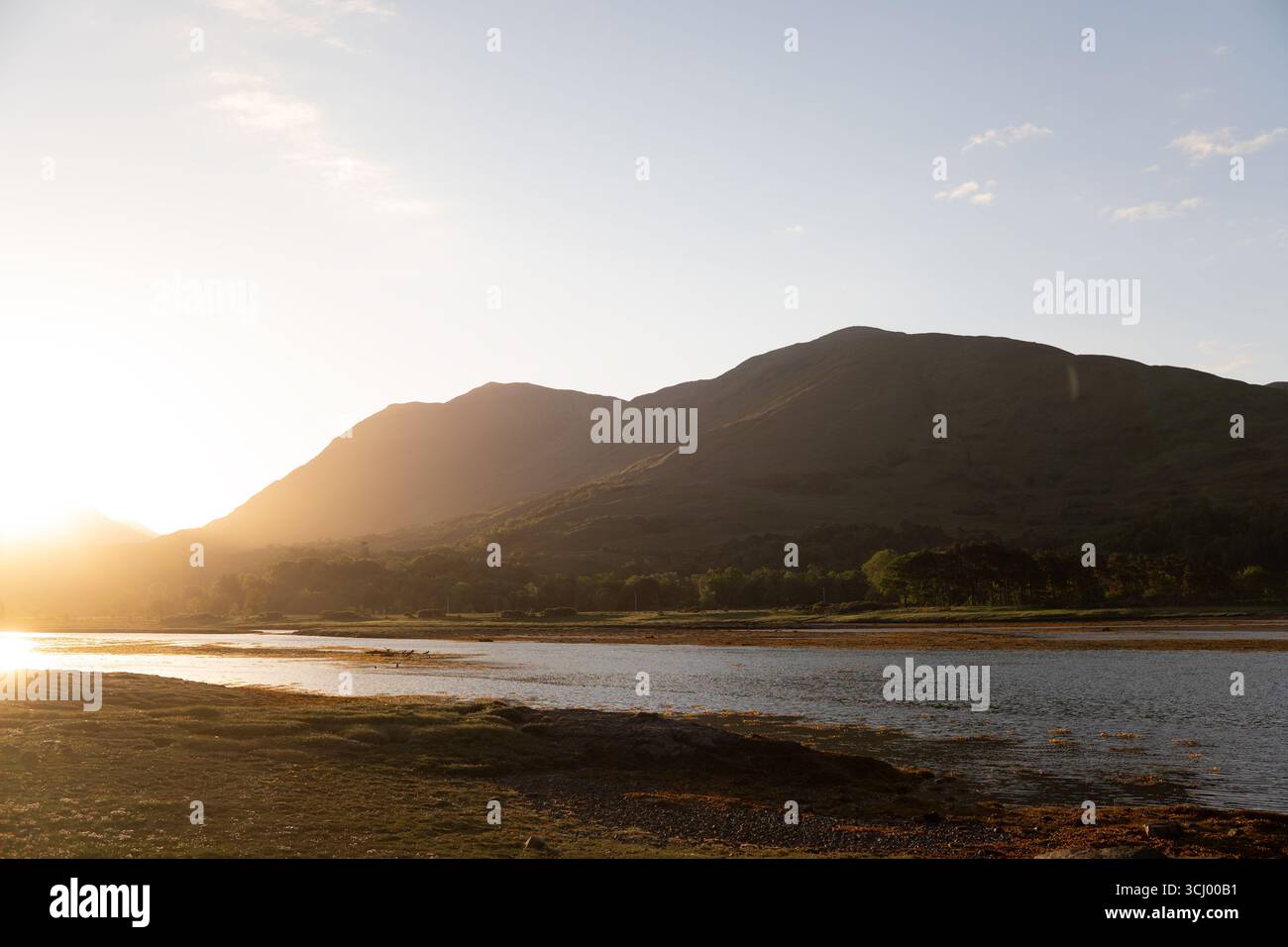 Blick auf Loch Creran von Glasdrum in Argyll & Bute, Schottland Stockfoto