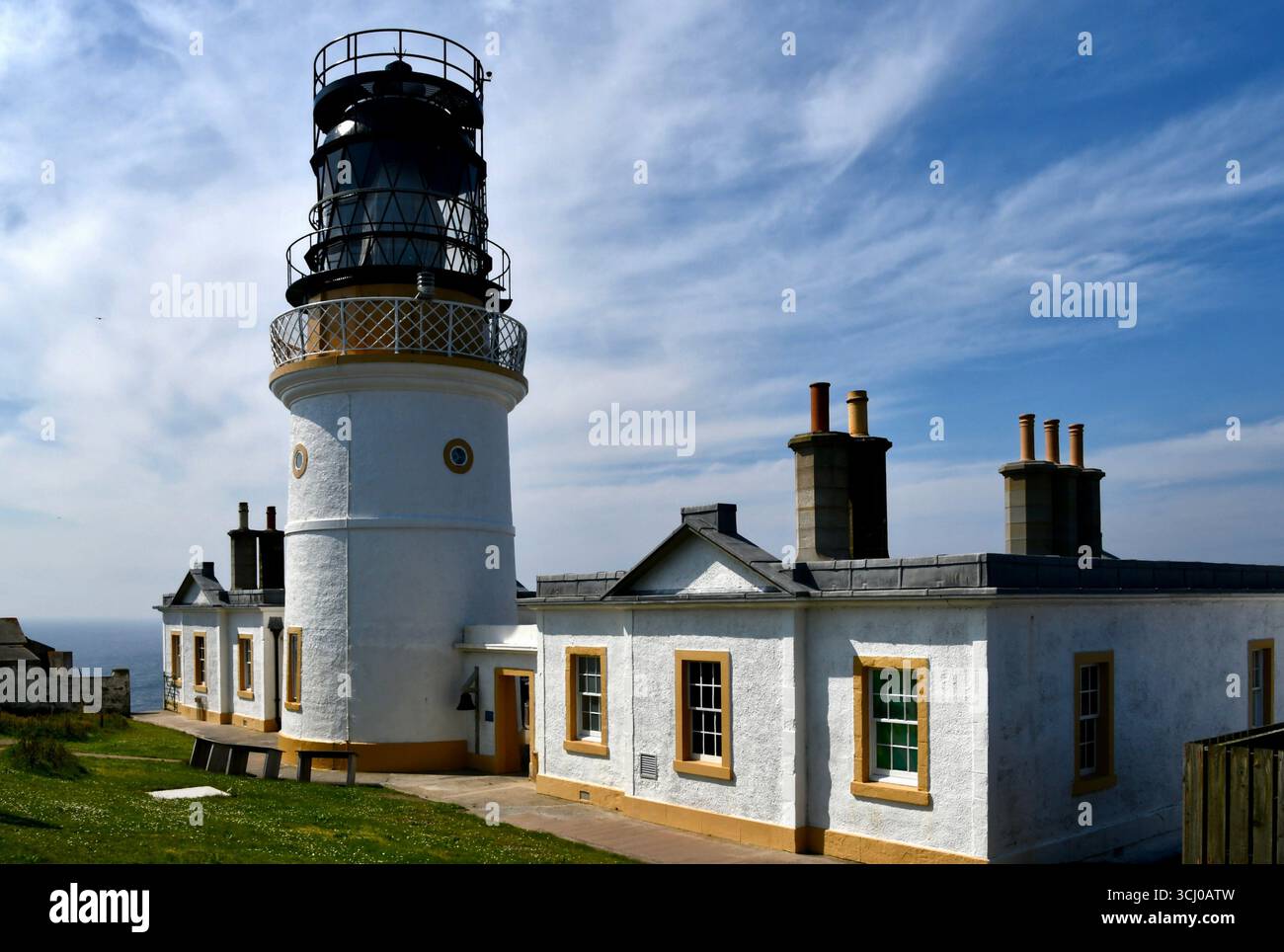 Sumburgh Lighthouse Stockfoto