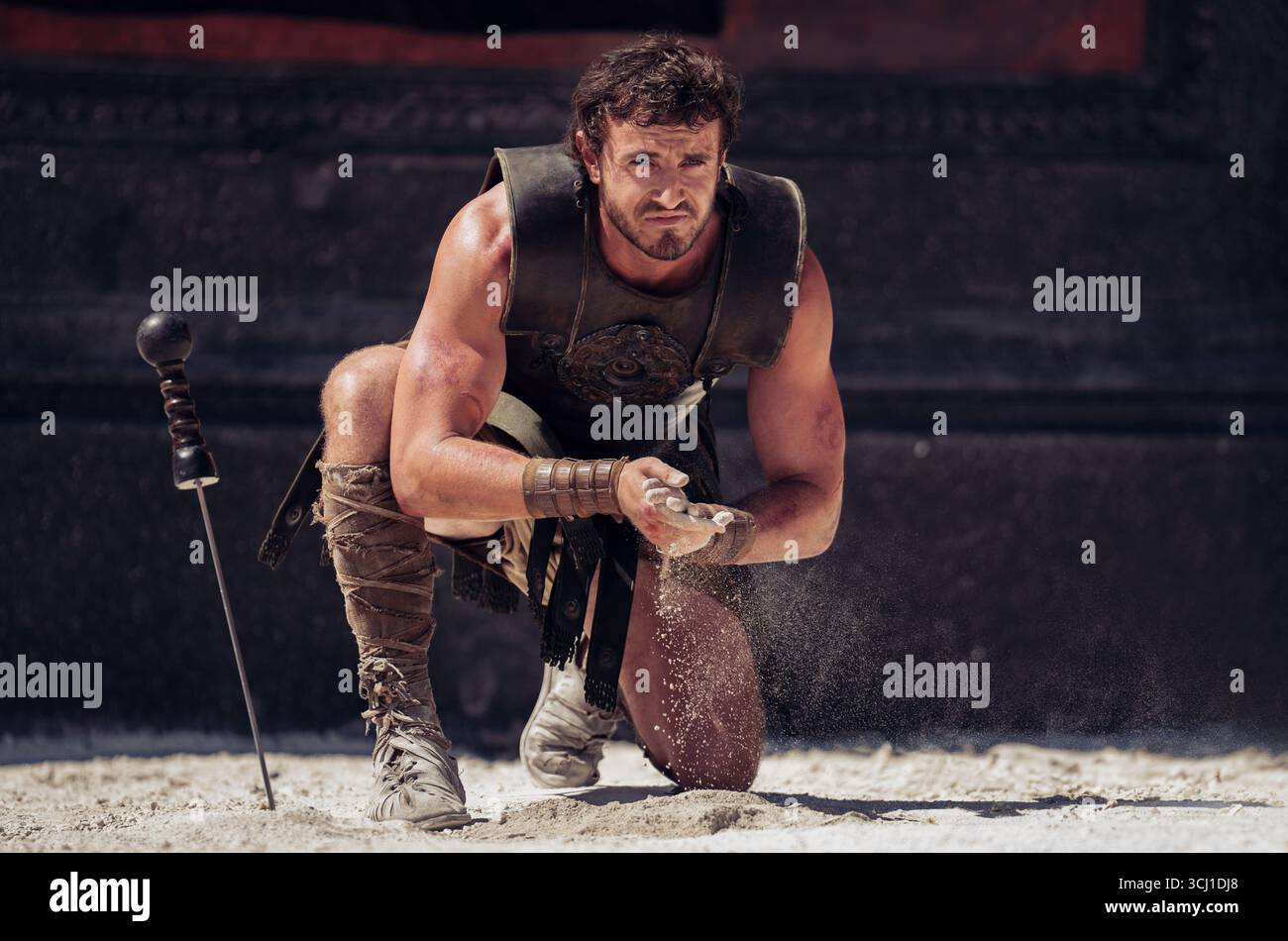 Gladiator II Jahr : 2024 USA Regie: Ridley Scott Paul Mescal Stockfoto