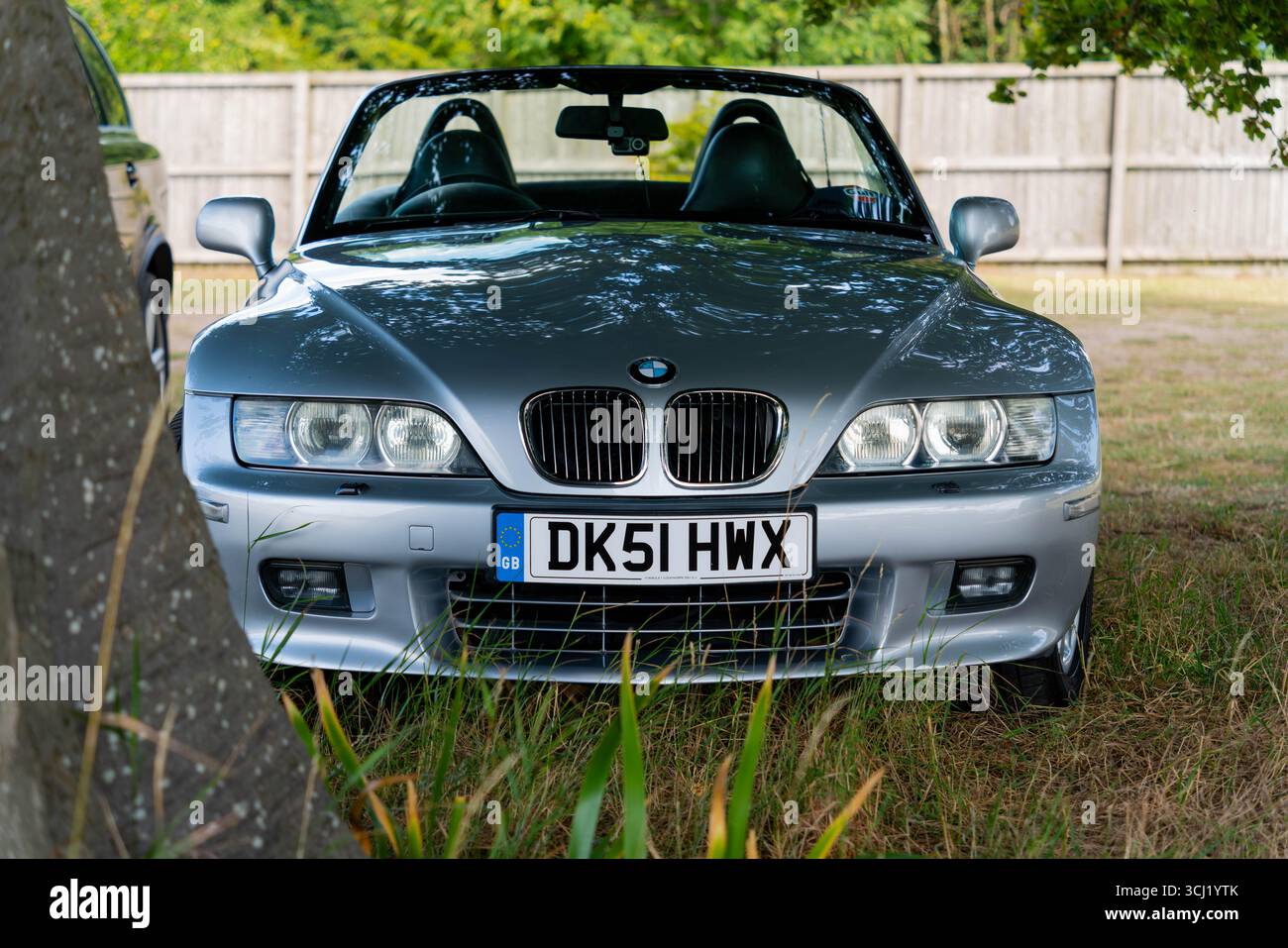 Z3, BMW, bayerischer Automobilhersteller, Roadster, 3Ltr., 2 Sitzer, 2 Türen, Baujahr 2001, gebaut in Amerika, South Carolina, Werk, Spartanburg. Stockfoto