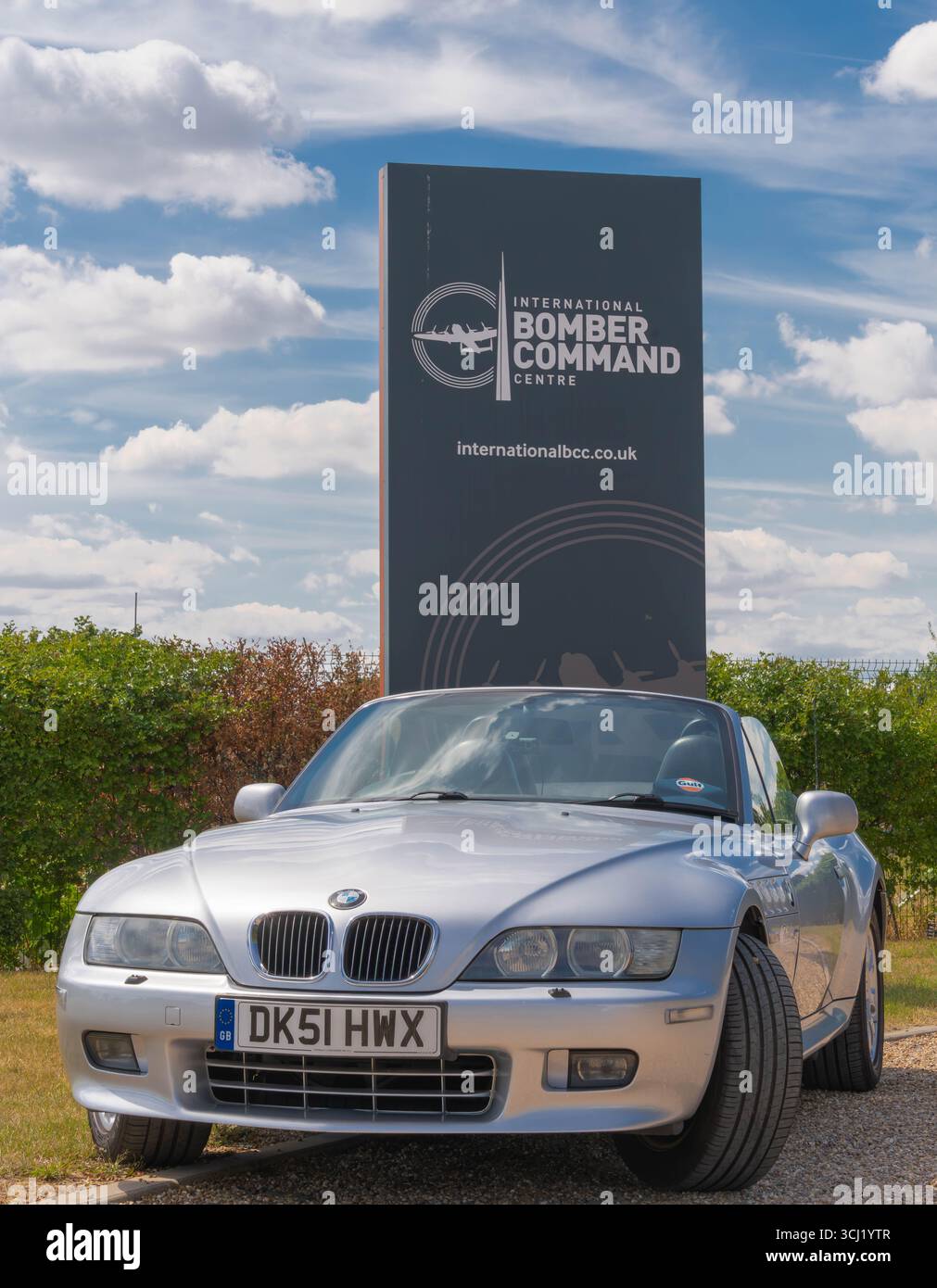 Z3, BMW, bayerischer Automobilhersteller, Roadster, 3Ltr., 2 Sitzer, 2 Türen, Baujahr 2001, gebaut in Amerika, South Carolina, Werk, Spartanburg. Stockfoto