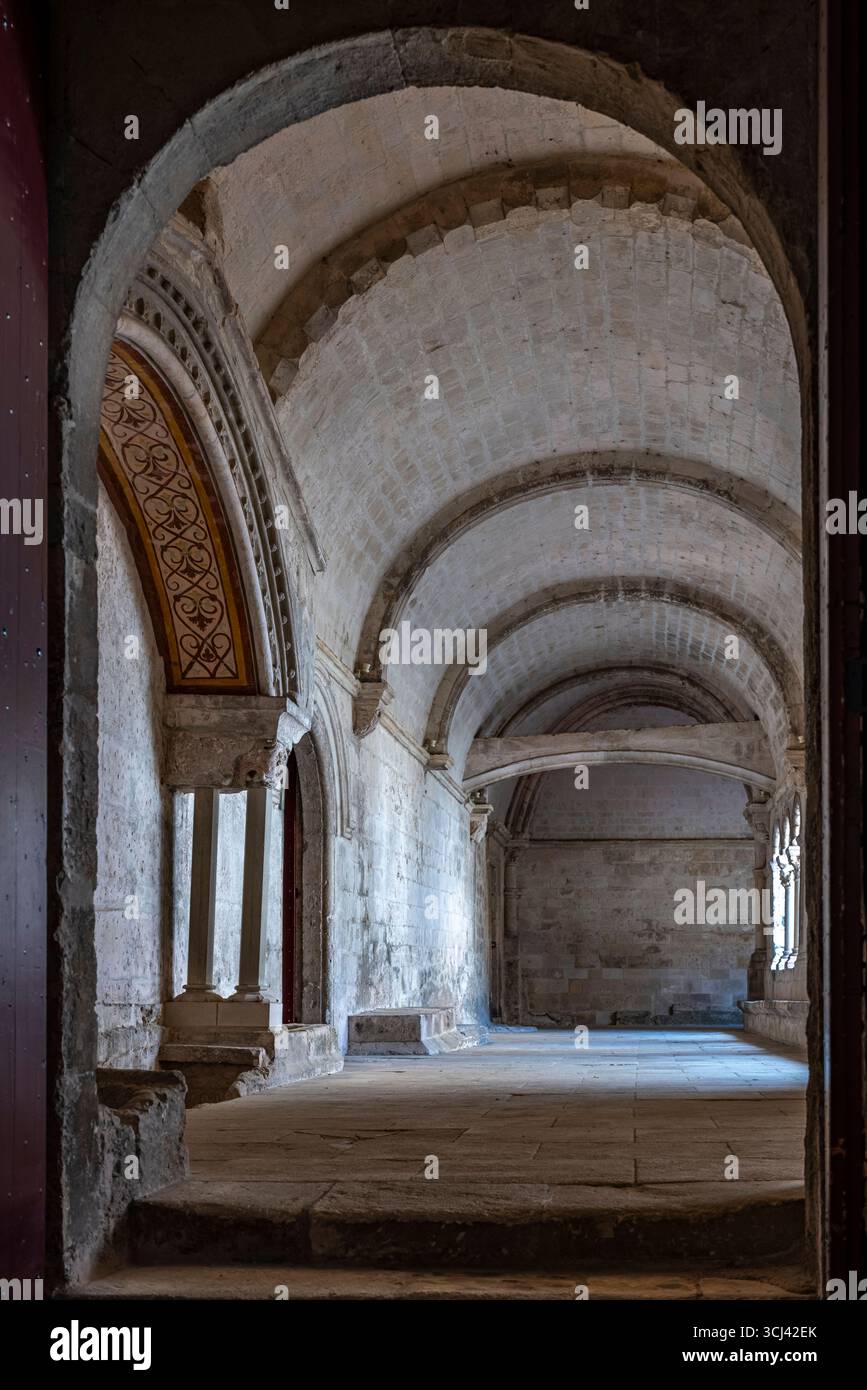 KLOSTER MONTMAJOUR (10. JH.) FONTVIELLE PROVENCE FRANKREICH Stockfoto