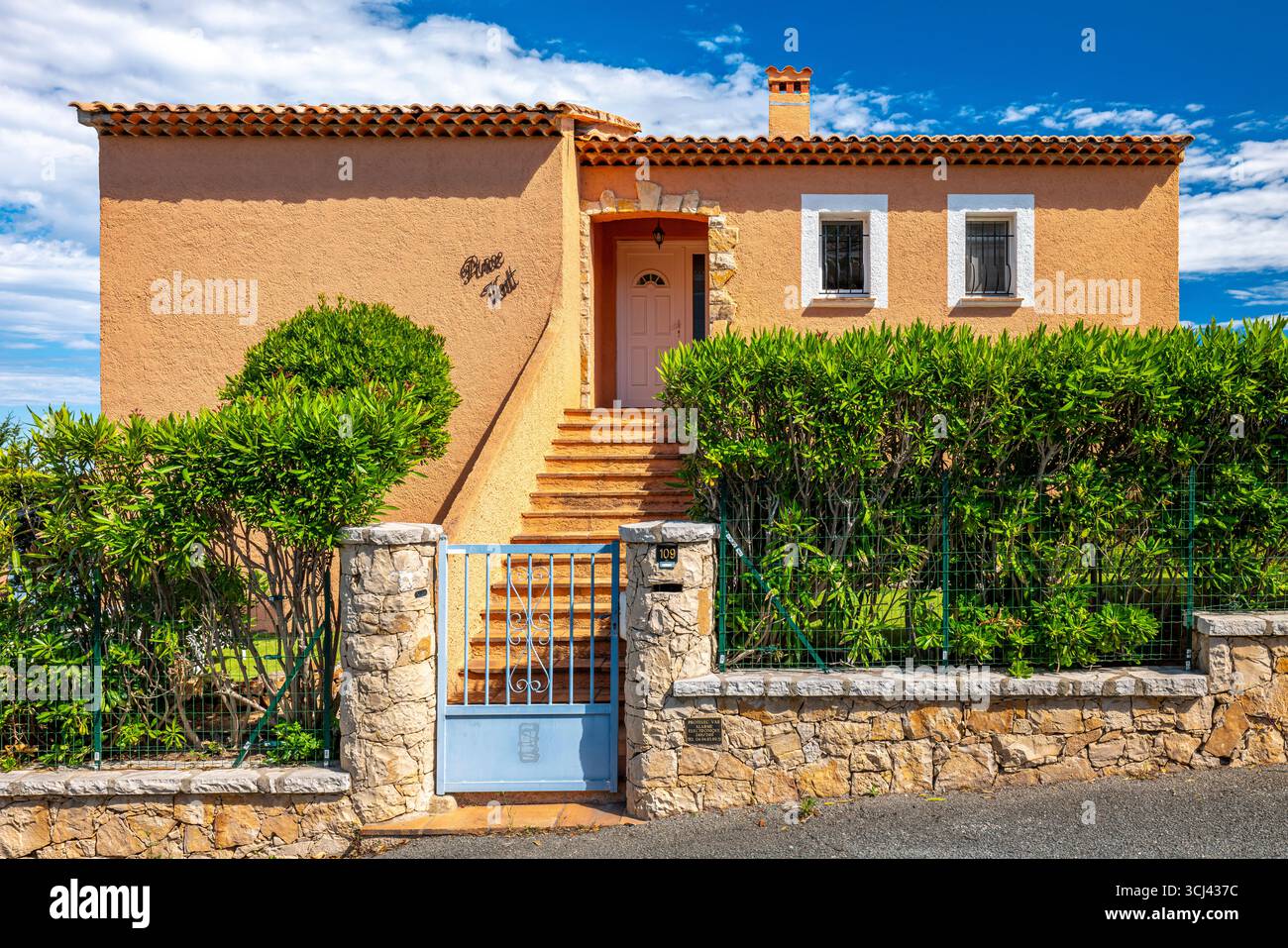 TAUPIN VILLA ANTHEOR RIVIERA FRANKREICH Stockfoto