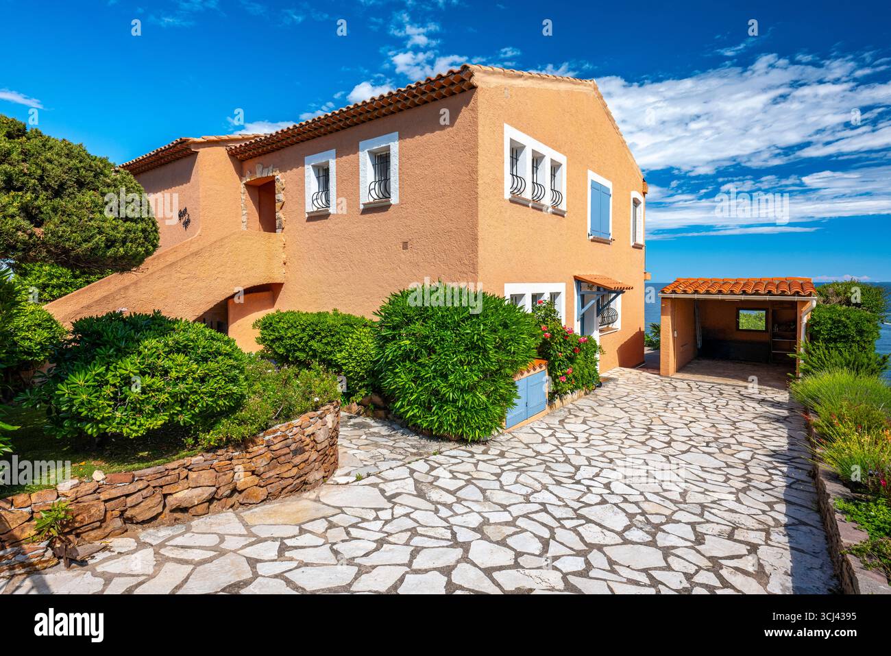 TAUPIN VILLA ANTHEOR RIVIERA FRANKREICH Stockfoto
