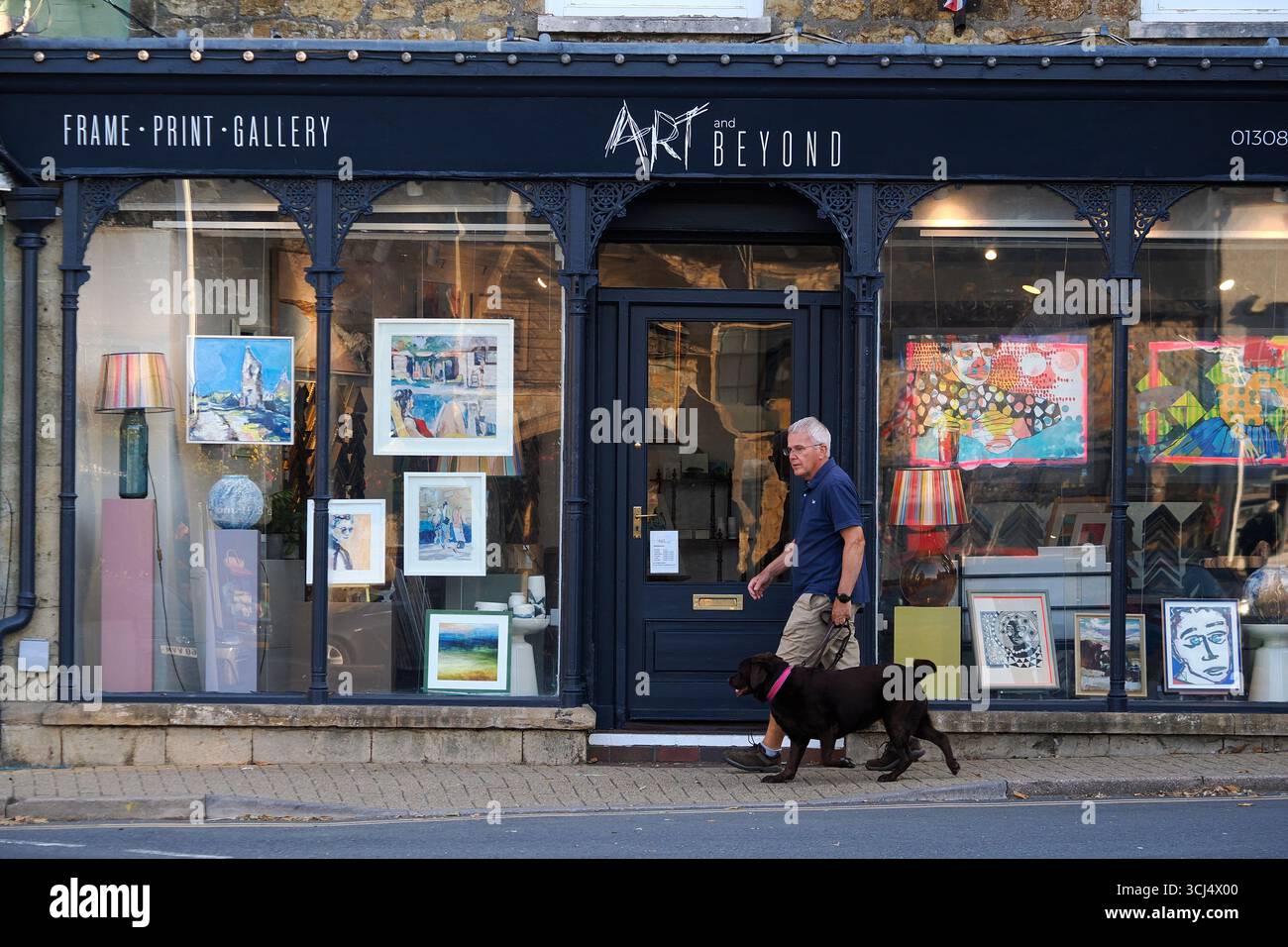 Beaminster Stadt in West Dorset, Großbritannien Stockfoto