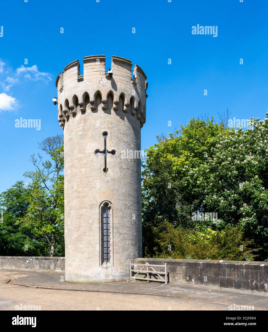 Belvoir Castle - englisches historisches Schloss und Herrenhaus - Leicestershire, England, Großbritannien Stockfoto