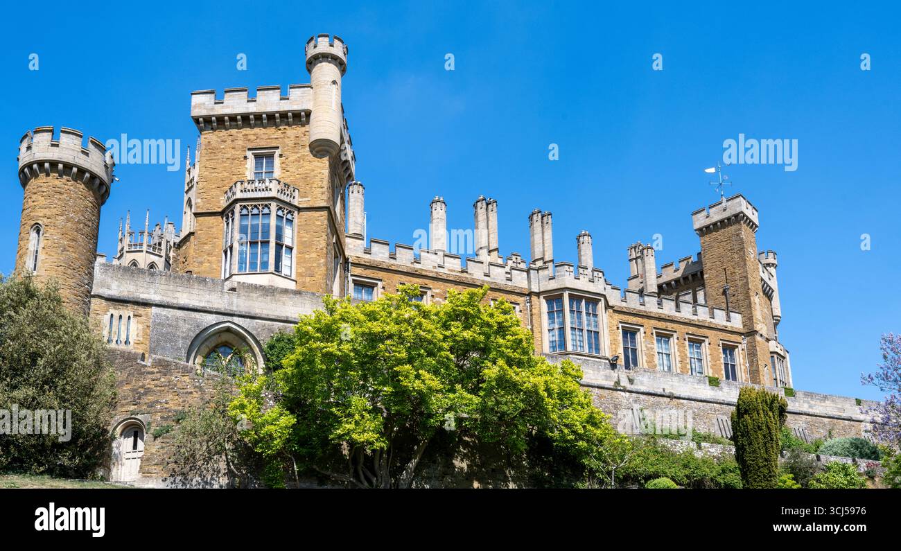 Belvoir Castle - englisches historisches Schloss und Herrenhaus - Leicestershire, England, Großbritannien Stockfoto