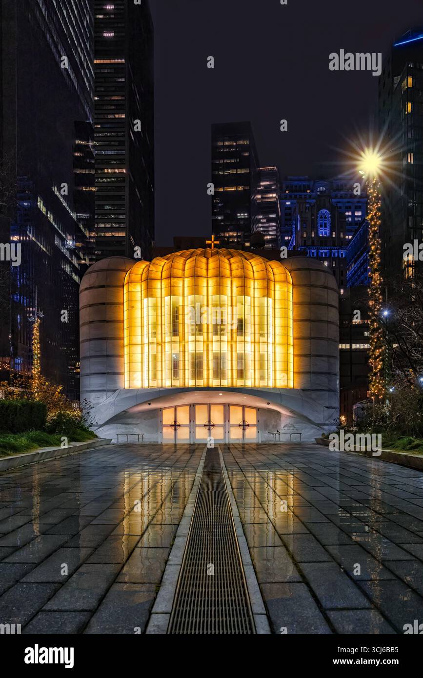 St. Nikolaus Griechisch-Orthodoxe Kirche Und Nationalschrein Stockfoto