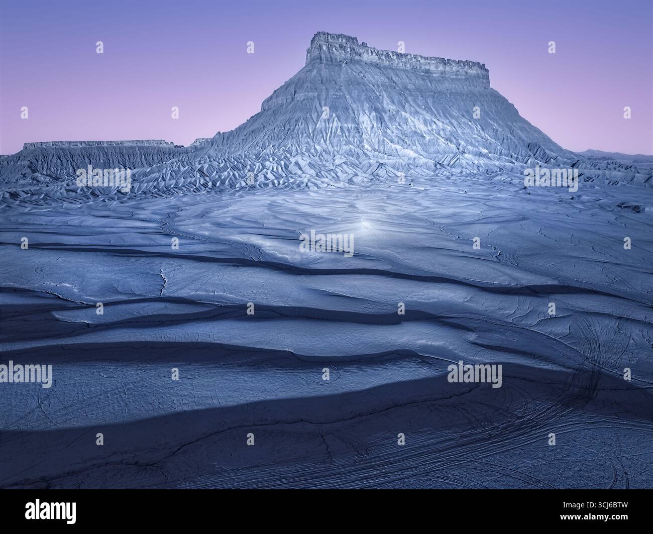 Factory Buttes Utah Badlands Stockfoto