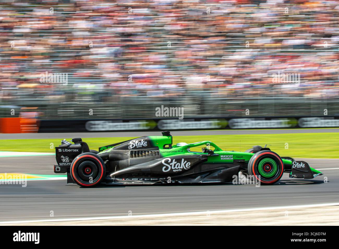 Nico Hülkenberg (GER) fuhr am 5. September 2025 in Monza, Italien, für das F1 Team Kick sauber während des freien Trainings des F1 GP von Italien. Stockfoto