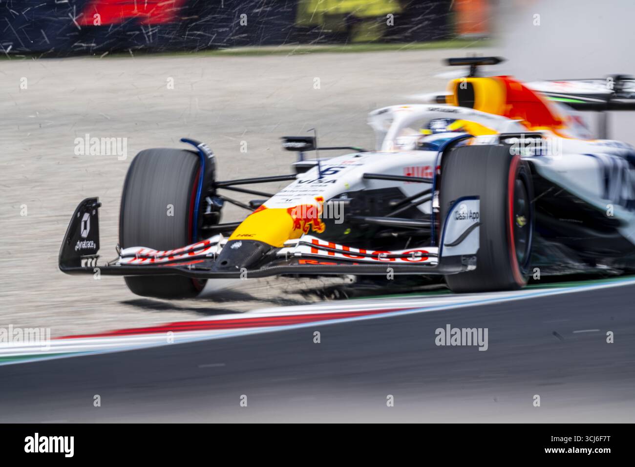 Freies Training 1 italienischer GP, Monza, Formel-1-Meisterschaft 2025, ferrari, mclaren, mercedes, redbull, Alpha tauri, sauber Stockfoto