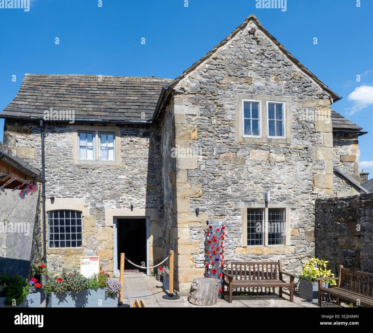 Bakewell Old House Museum in Bakewell, Derbyshire, England. Stockfoto