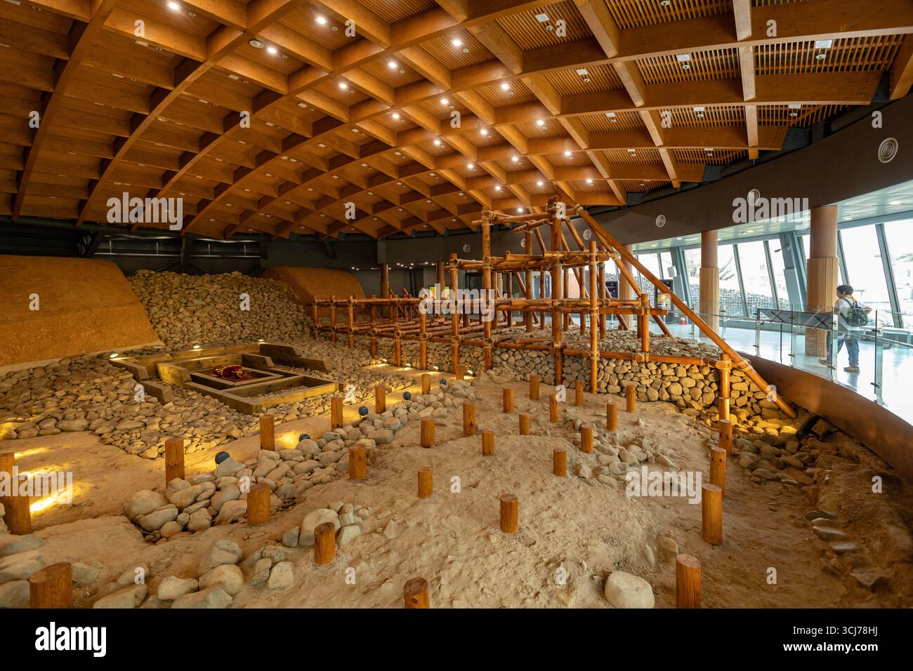 Innenraum des Museums Silla Dynastie in Gyeongju, Südkorea Provinz Gyeongsang, Südkorea Stockfoto