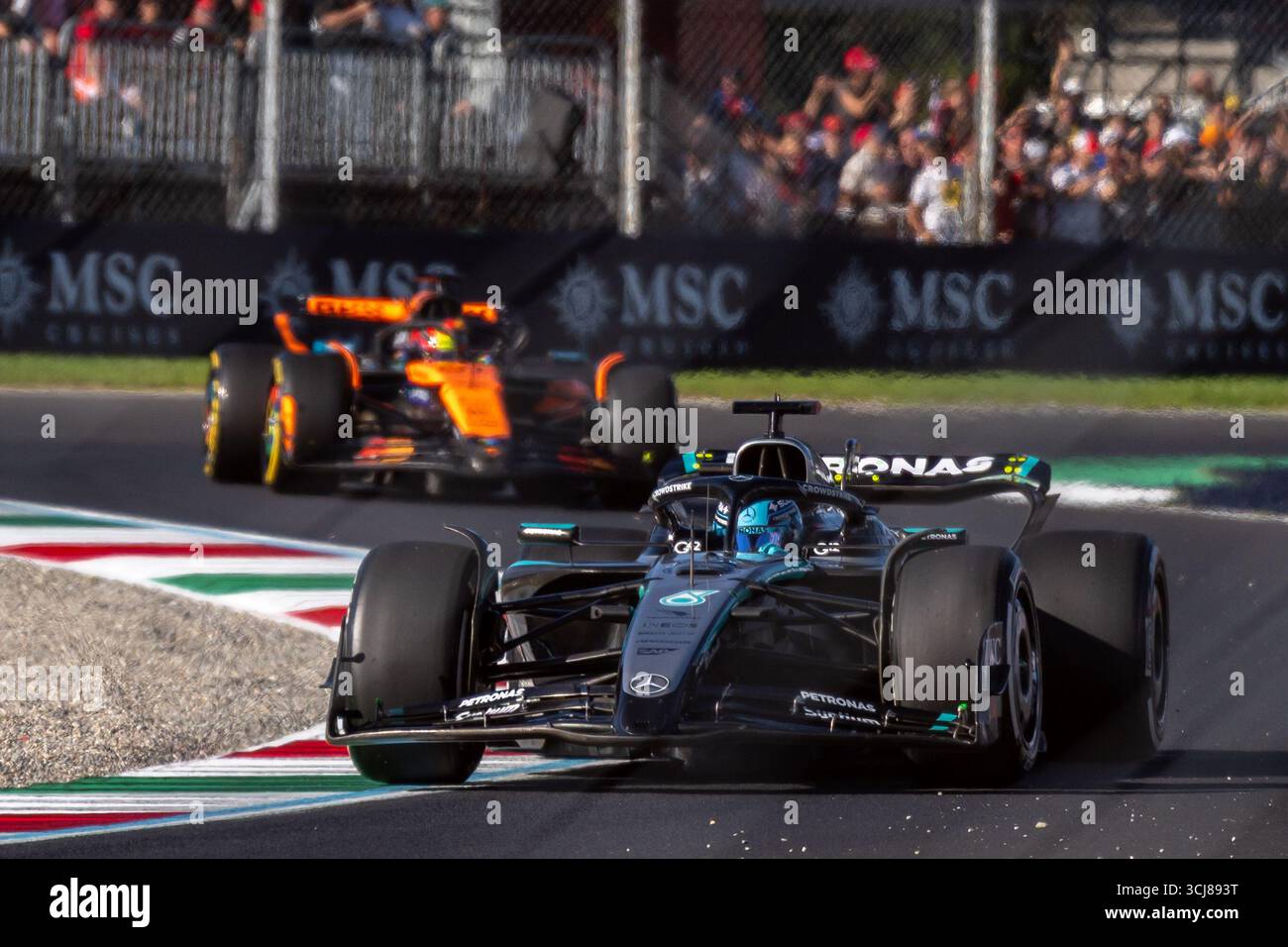 Freies Training 2 beim Großen Preis von Italien-Monza 2025 Stockfoto