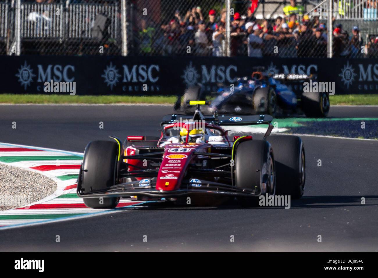 Freies Training 2 beim Großen Preis von Italien-Monza 2025 Stockfoto