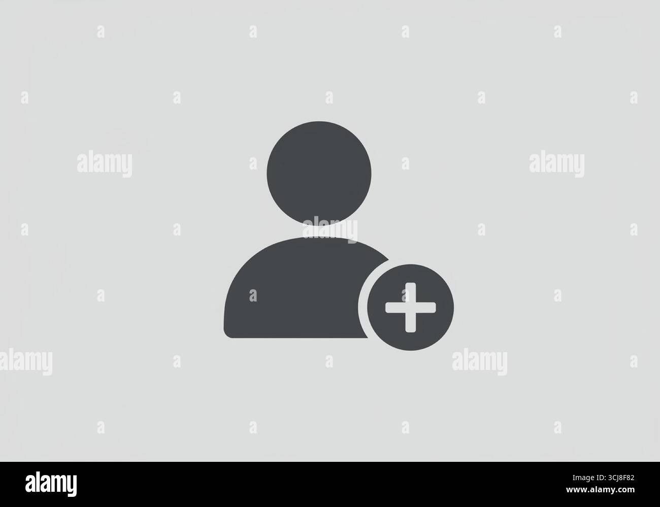 Person Plus Symbol Stock Illustrationen – Menschliche Silhouette Hinzufügen Symbol Vektor Grafiken Stock Vektor