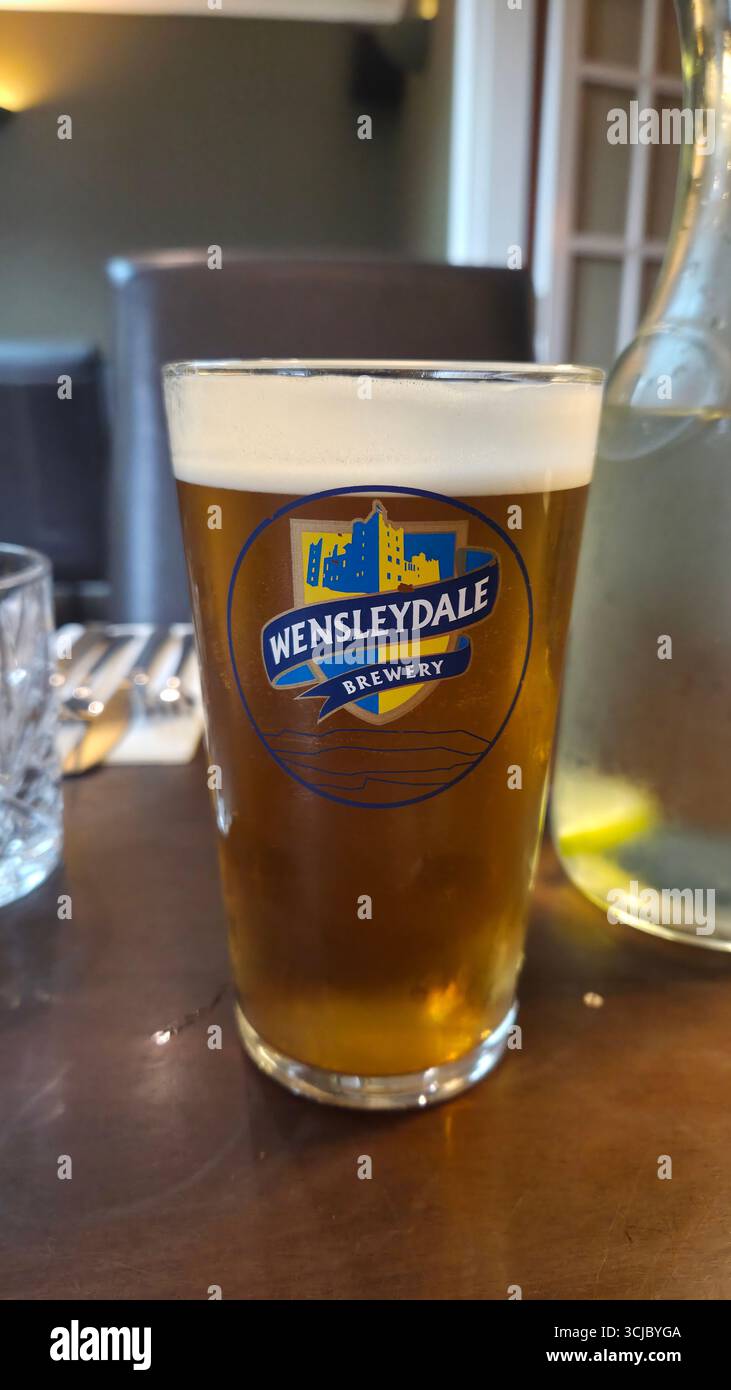 Wensleydale Real Ale Stockfoto