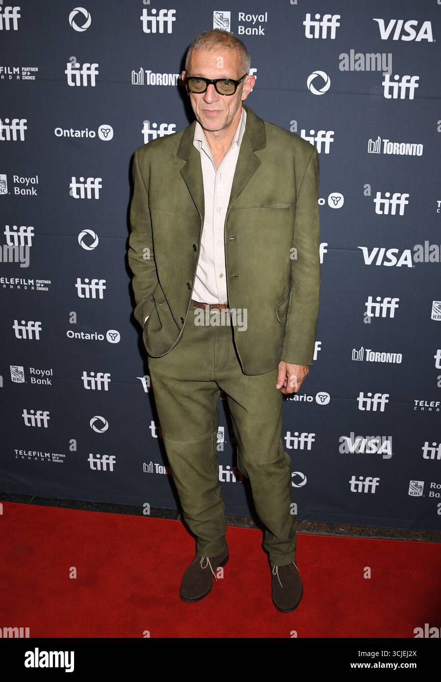 Toronto, ca. 6. September 2025. Vincent Cassel beim 50. Toronto International Film Festival Präsentation von Opfern am 6. September 2025 im Princess of Wales Theatre in Toronto, Kanada. Quelle: Mpi099/Media Punch/Alamy Live News Stockfoto