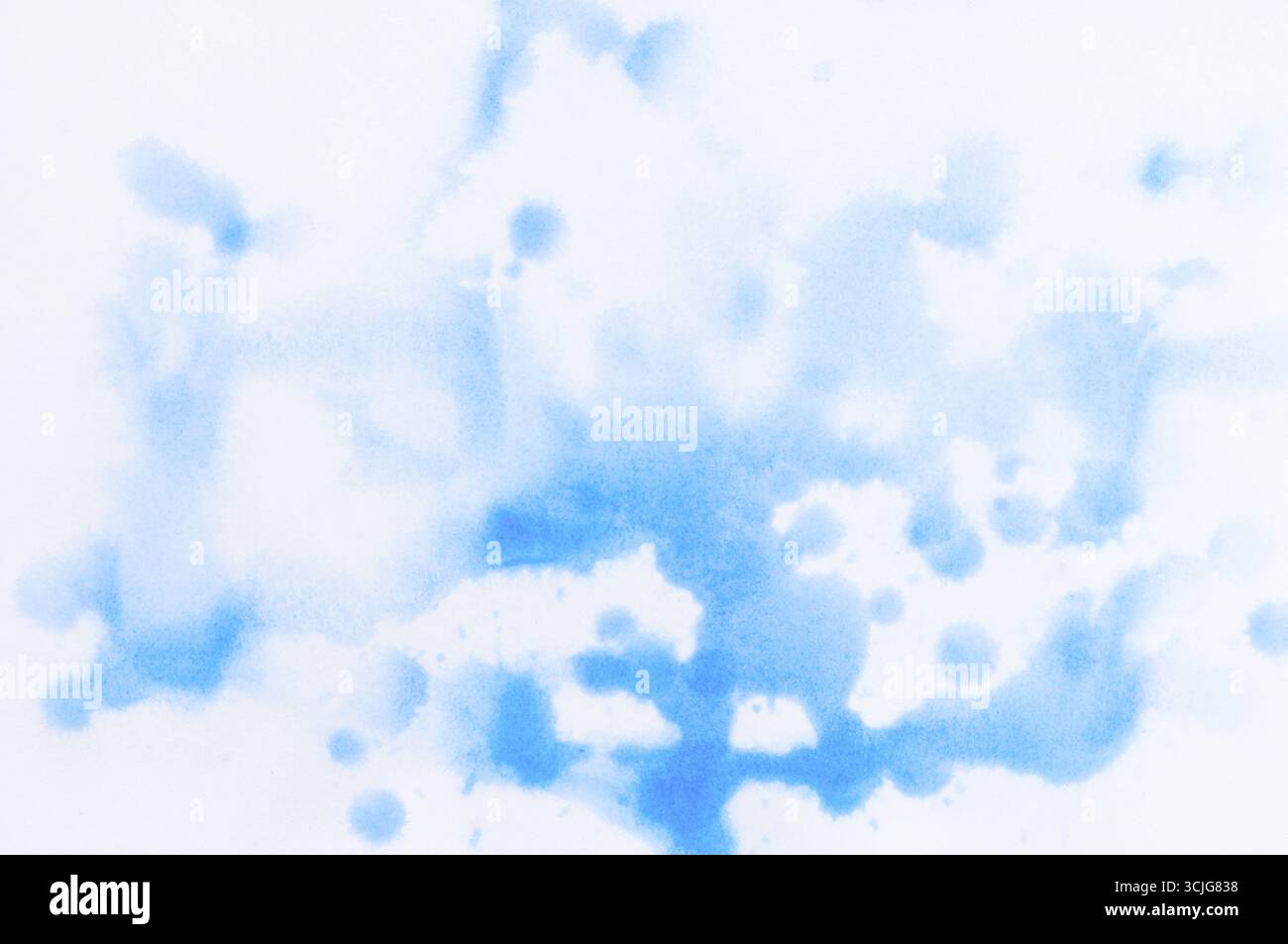 Abstrakte Tropfen, Aquarelldesign mit Stilelementen. Kunst wird von Fotografen erstellt und gemalt Stockfoto