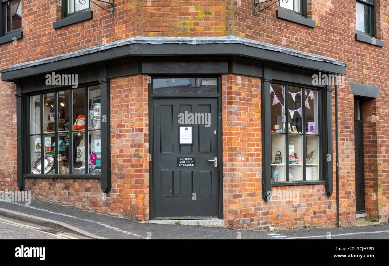 D H Lawrence Birthplace Museum, Victoria Street, Eastwood, Nottingham, Nottinghamshire, England, Großbritannien Stockfoto