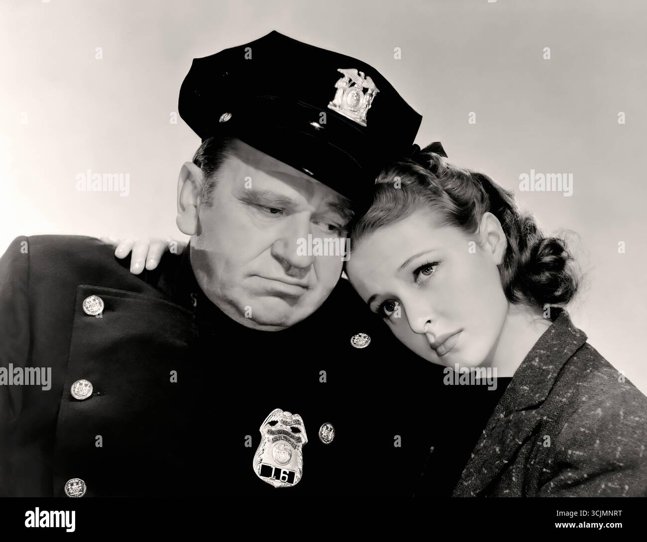 Porträt von Beery, Wallace im Film Sergeant Madden - Werbefoto, Fotograf unbekannt Stockfoto