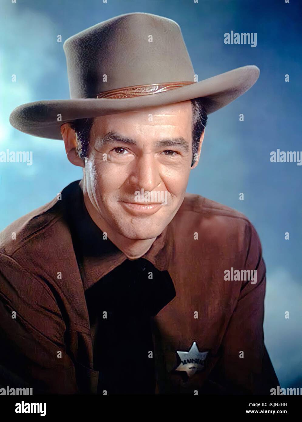 Porträt von Ryan, Robert im Film Proud Ones, das - Werbebild, Fotograf unbekannt Stockfoto