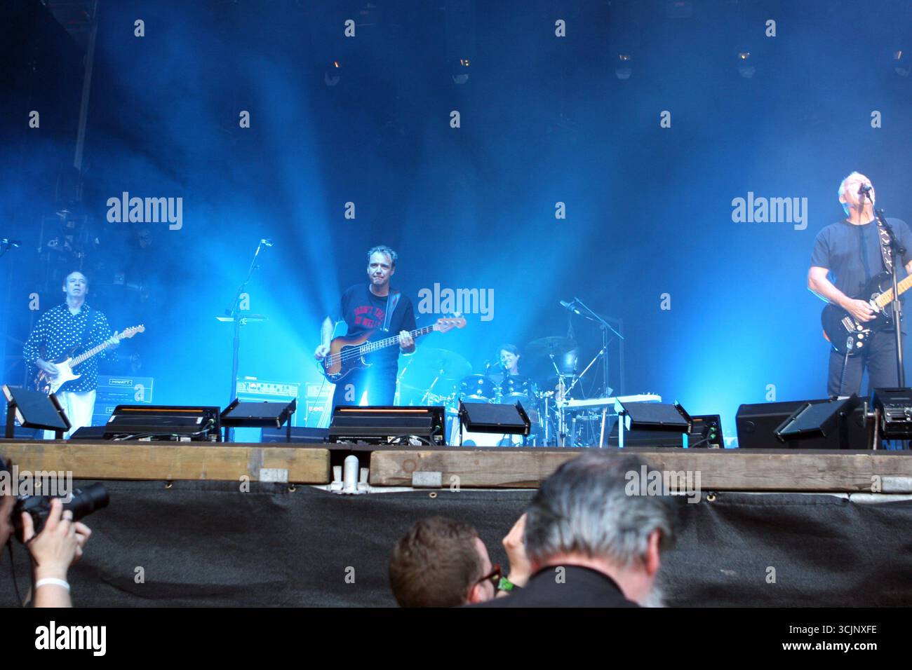Dave Gilmour lebt am 27. Juli 2006 auf Schloss Clam in Österreich Stockfoto