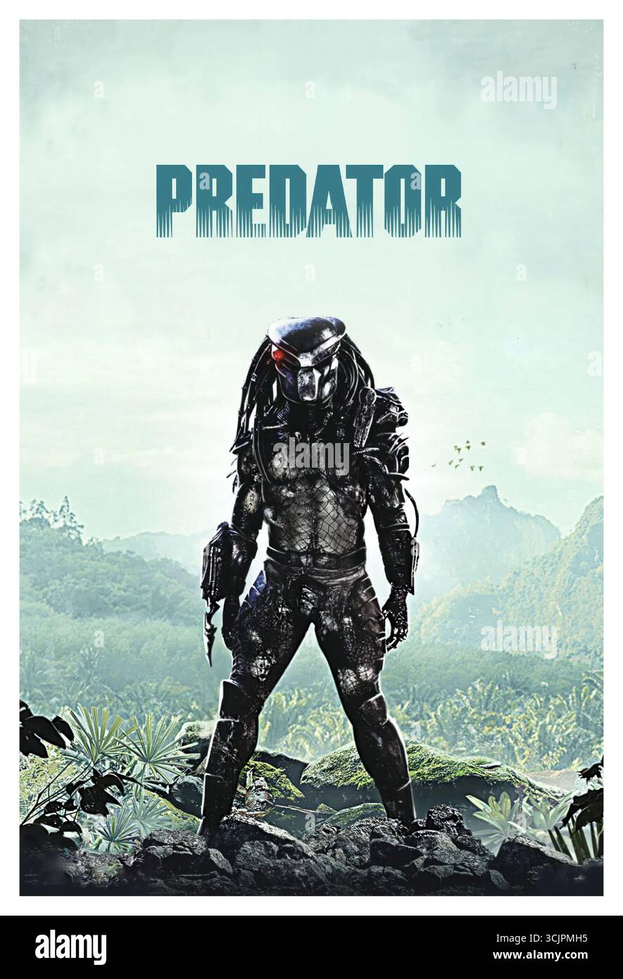 KEVIN PETER HALL in HUNTER (1987) – Originaltitel: PREDATOR – Regie: JOHN MCTIERNAN. Quelle: 20TH CENTURY FOX / Album Stockfoto