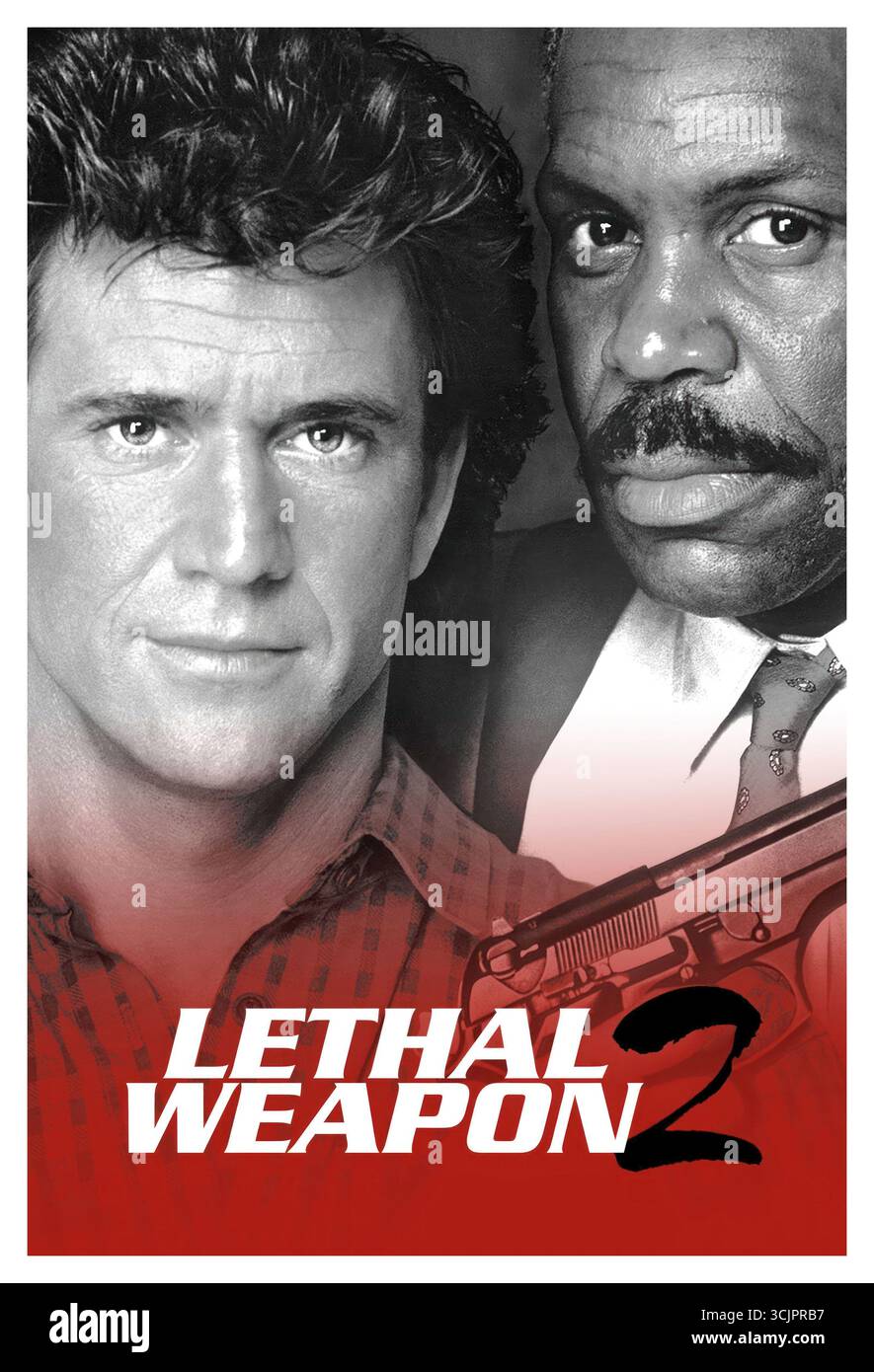 DANNY GLOVER und MEL GIBSON in Lethal Weapon 2 (1989), unter der Regie von richard donner. Quelle: WARNER BROTHERS/Album Stockfoto