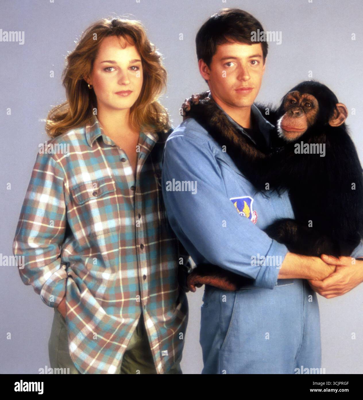 HELEN HUNT und MATTHEW BRODERICK in PROJEKT X (1987) unter der Regie von JONATHAN KAPLAN. Quelle: 20TH CENTURY FOX / Album Stockfoto