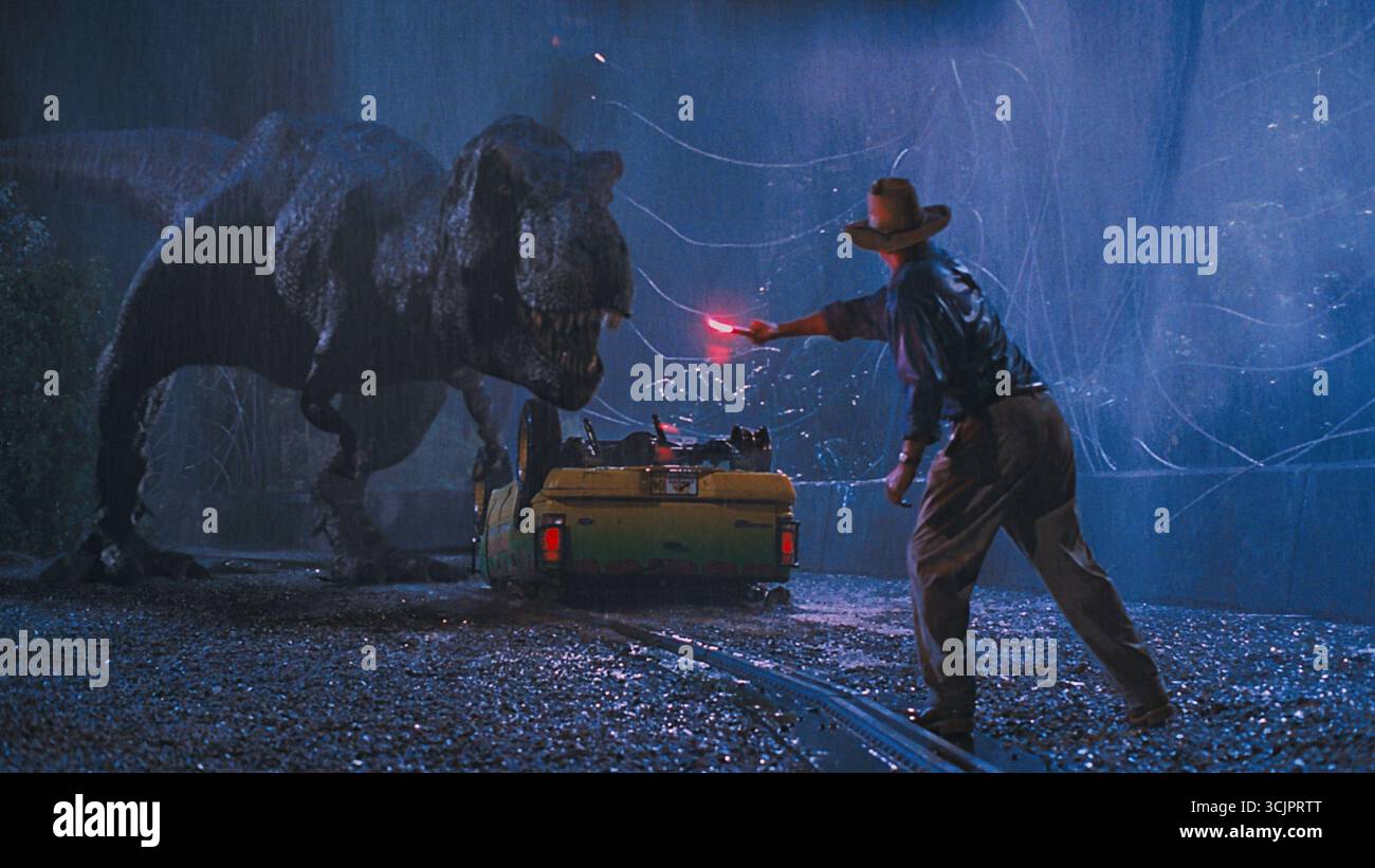 SAM NEILL in JP (1993) – Originaltitel: JURASSIC PARK – Regie: STEVEN SPIELBERG. Quelle: AMBLIN/UNIVERSAL/Album Stockfoto