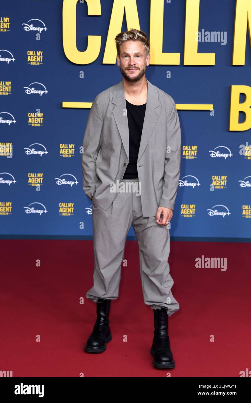 Frederic Heidorn bei der Weltpremiere von Disney Original Serie Call My Agent Berlin in Berlin am 08.09.2025 *** Frederic Heidorn bei der Uraufführung der Disney Original Series Call My Agent Berlin in Berlin am 08 09 2025 Stockfoto