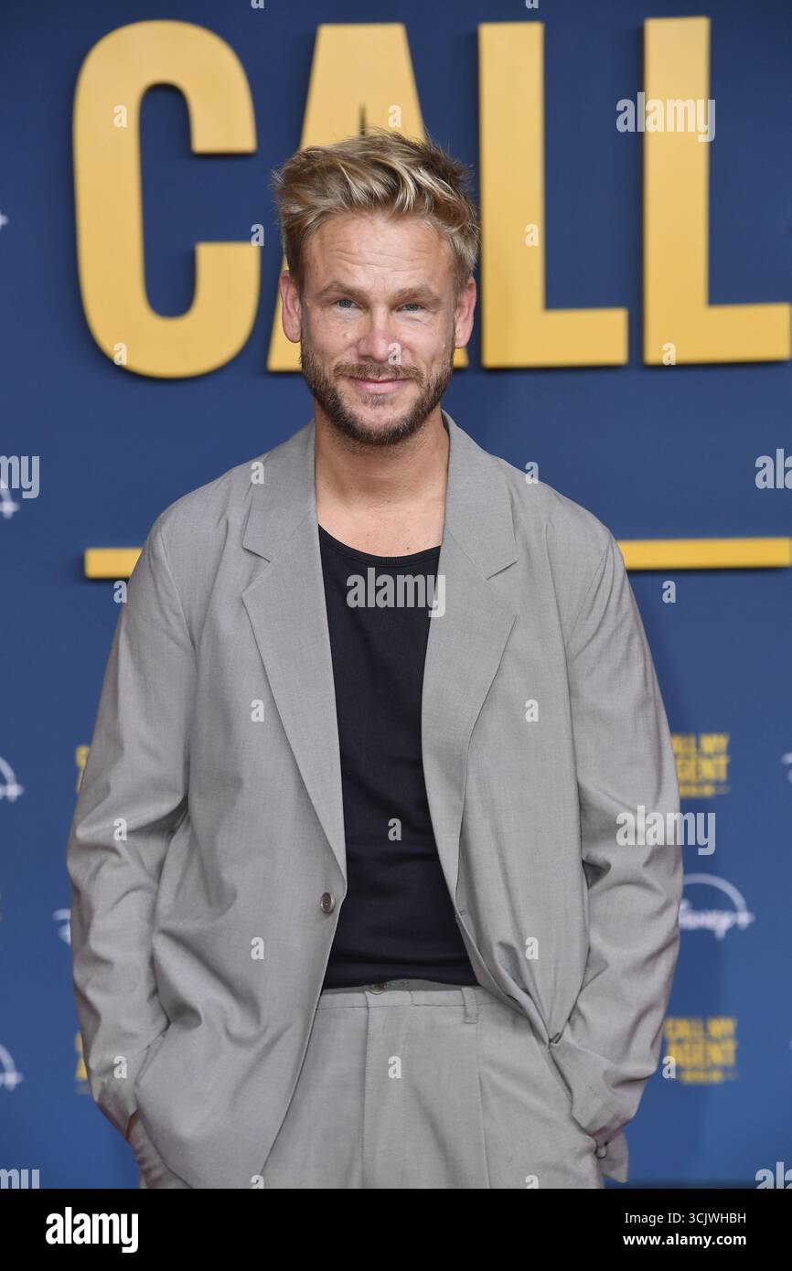 Frederic Heidorn bei der Weltpremiere von Disney Original Serie Call My Agent Berlin in Berlin am 08.09.2025 *** Frederic Heidorn bei der Uraufführung der Disney Original Series Call My Agent Berlin in Berlin am 08 09 2025 Stockfoto